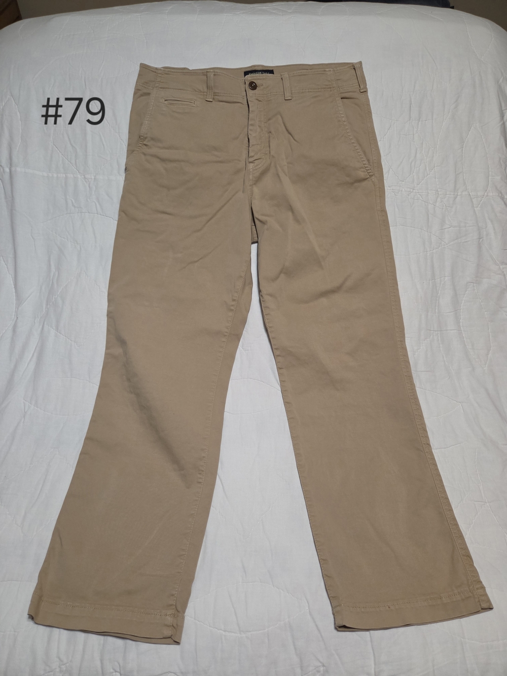 American Eagle Extreme Flex Pants Men's Size 34x30 - Tan Khaki